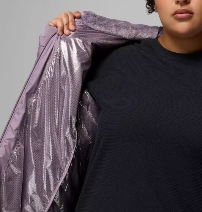 Damen Heavenly™ Lange Kapuzenjacke – Übergrößen