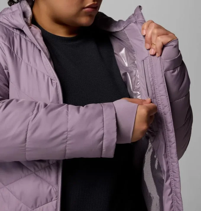 Damen Heavenly™ Lange Kapuzenjacke – Übergrößen