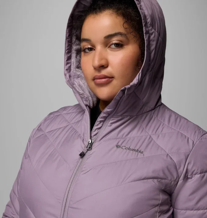 Damen Heavenly™ Lange Kapuzenjacke – Übergrößen