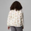 Damen Helvetia™ II bedruckter, verkürzter Fleece-Pullover mit halben Druckknöpfen