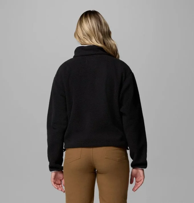Damen Helvetia™ II Cropped Half Snap Fleece Pullover Damen Helvetia™ II Cropped Half Snap Fleece Pullover
