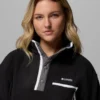 Damen Helvetia™ II Cropped Half Snap Fleece Pullover Damen Helvetia™ II Cropped Half Snap Fleece Pullover