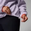Damen Helvetia™ II Kurzer Fleece-Pullover mit halben Druckknöpfen – Übergrößen