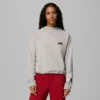 Damen High Cascades™ Crop French Terry Langarmshirt