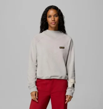 Damen High Cascades™ Crop French Terry Langarmshirt