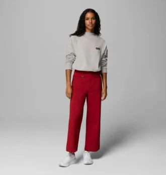 Damen High Cascades™ Crop French Terry Langarmshirt