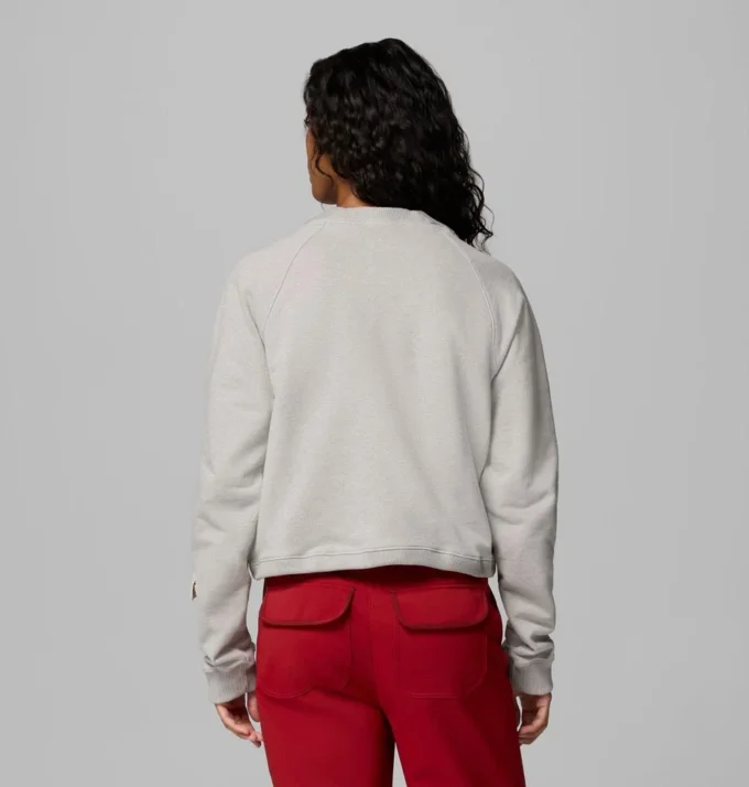 Damen High Cascades™ Crop French Terry Langarmshirt