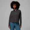 Damen Holly Hideaway™ Waffel-Shirt mit halbem Druckknopfverschluss
