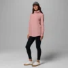 Damen Holly Hideaway™ Waffle Cowl Neck Pullover