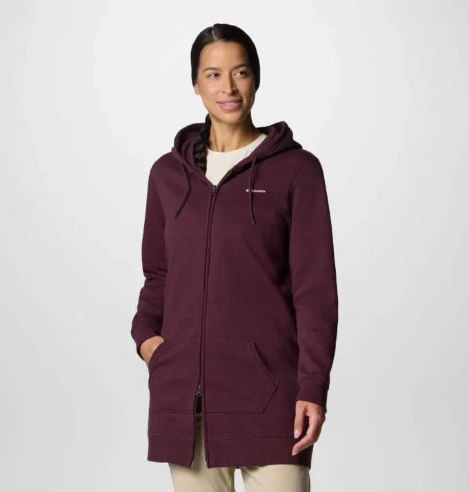 Damen-Hoodie Burr Trail™ mit durchgehendem Reißverschluss