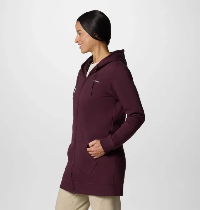 Damen-Hoodie Burr Trail™ mit durchgehendem Reißverschluss