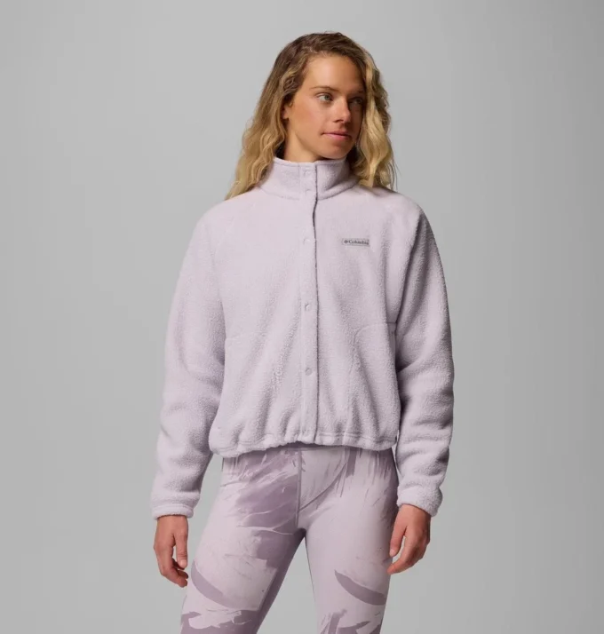 Damen Jasper Ridge™ Pebbled Fleece Full Snap