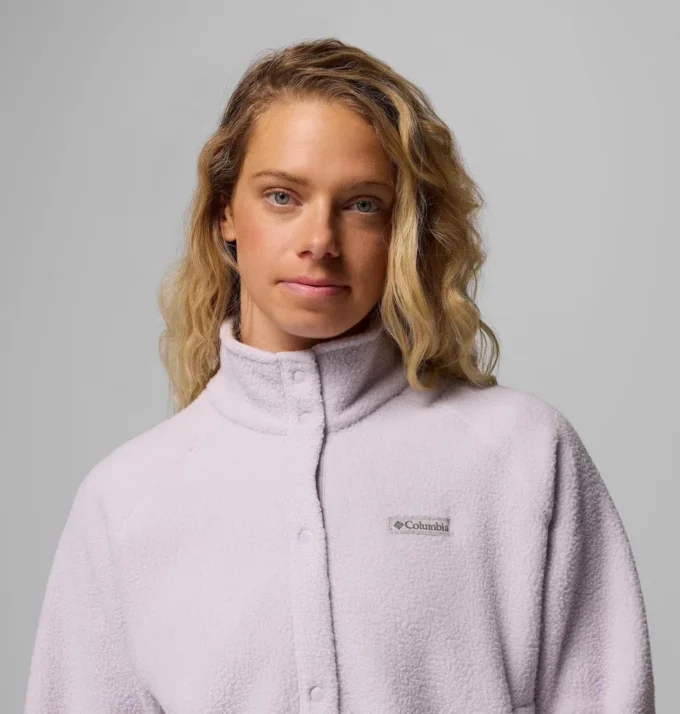 Damen Jasper Ridge™ Pebbled Fleece Full Snap