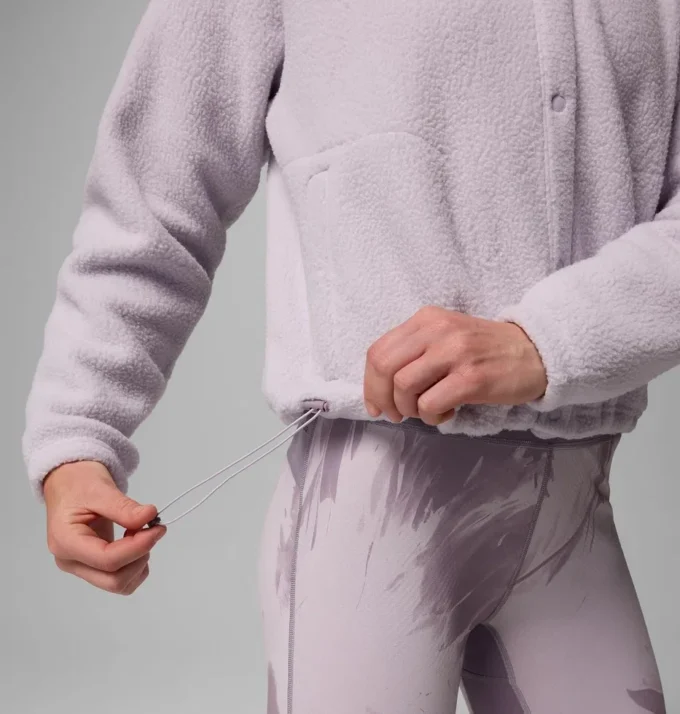 Damen Jasper Ridge™ Pebbled Fleece Full Snap