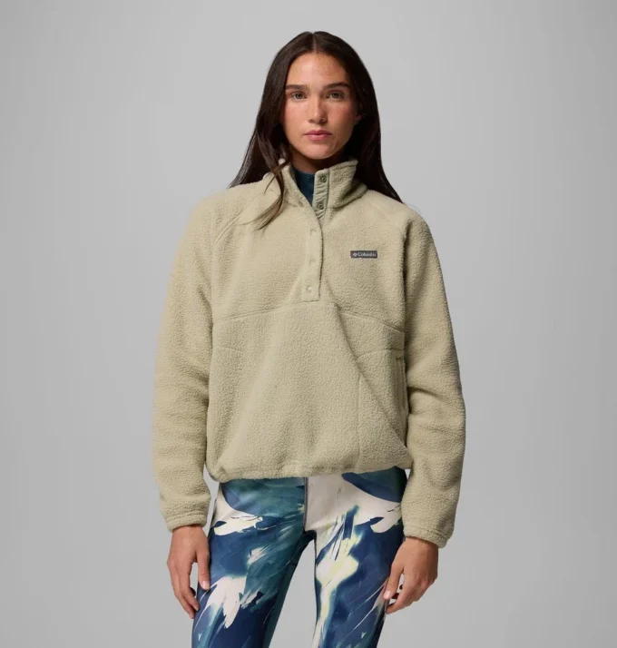 Damen Jasper Ridge™ Pebbled Fleece Half Snap