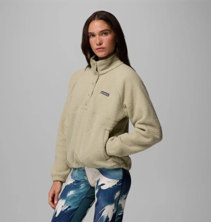 Damen Jasper Ridge™ Pebbled Fleece Half Snap