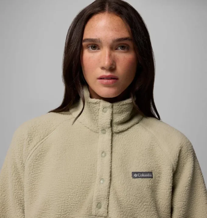 Damen Jasper Ridge™ Pebbled Fleece Half Snap