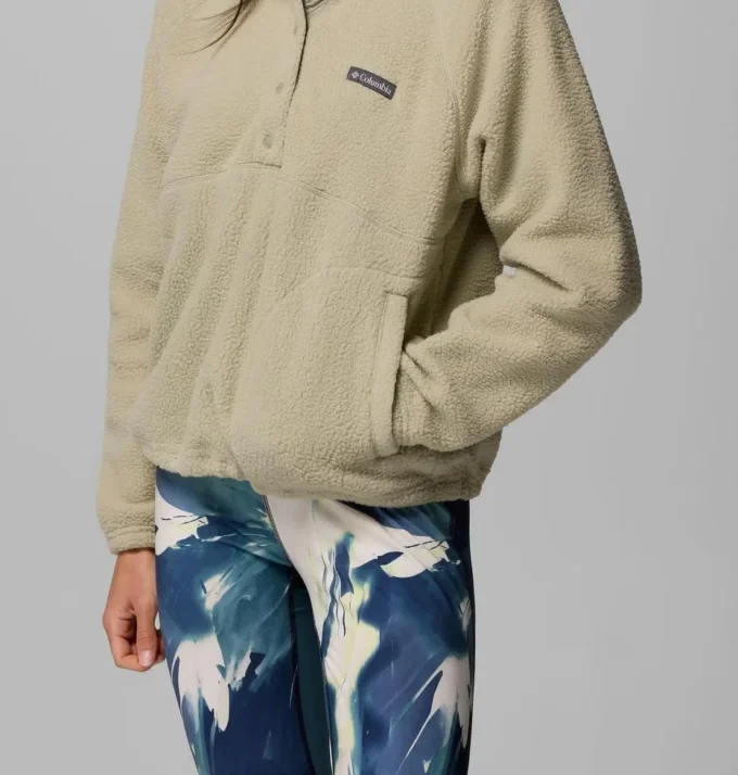 Damen Jasper Ridge™ Pebbled Fleece Half Snap