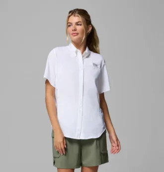 Damen-Kurzarmhemd PFG Tamiami™ II