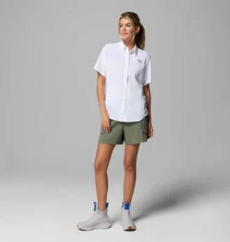 Damen-Kurzarmhemd PFG Tamiami™ II