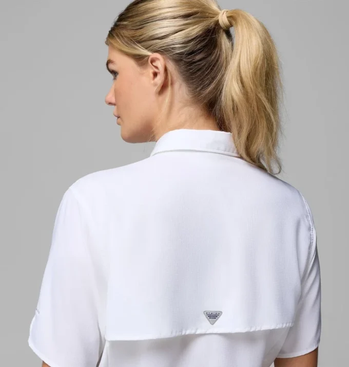 Damen-Kurzarmhemd PFG Tamiami™ II