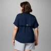 Damen-Kurzarmhemd PFG Tamiami™ II – Übergrößen