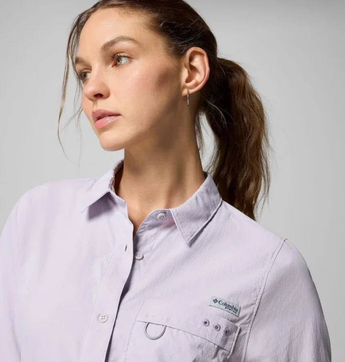 Damen-Kurzarmhemd PFG Wild Cast™