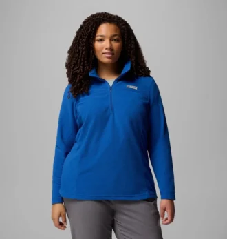 Damen Lake Aloha™ Fleece-Pullover mit halbem Reißverschluss – Übergrößen