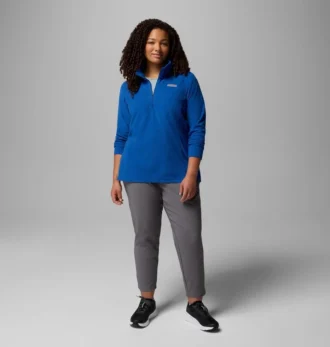Damen Lake Aloha™ Fleece-Pullover mit halbem Reißverschluss – Übergrößen