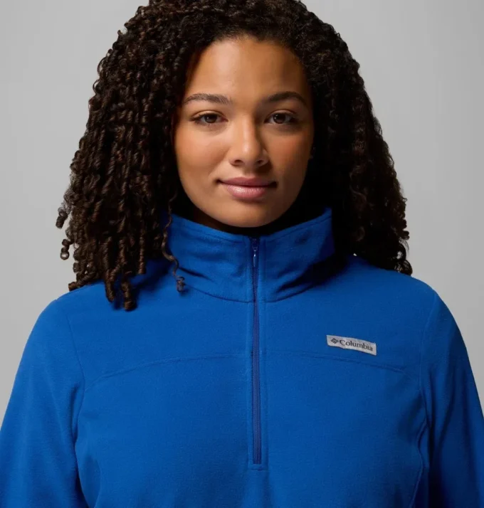 Damen Lake Aloha™ Fleece-Pullover mit halbem Reißverschluss – Übergrößen Damen Lake Aloha™ Fleece-Pullover mit halbem Reißverschluss – Übergrößen