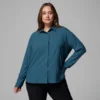 Damen-Langarmhemd Silver Ridge™ Utility – Übergröße Damen-Langarmhemd Silver Ridge™ Utility – Übergröße