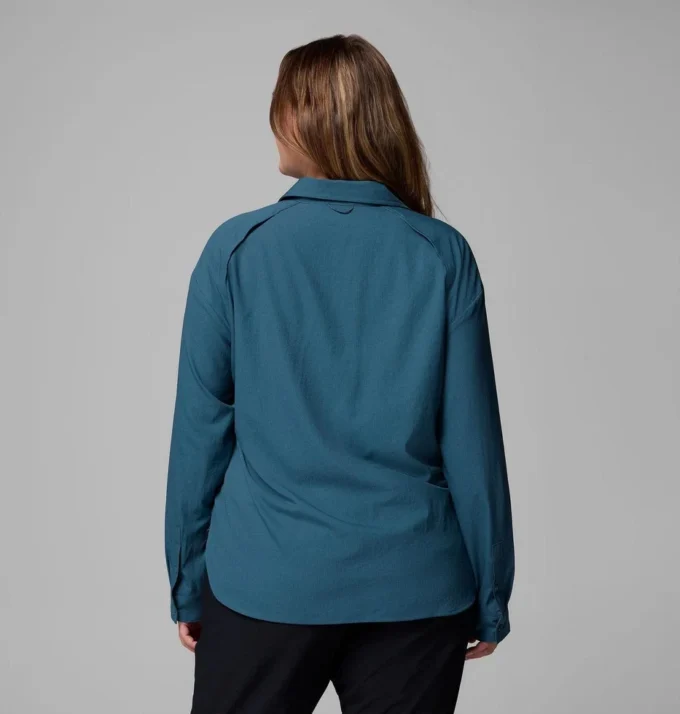 Damen-Langarmhemd Silver Ridge™ Utility – Übergröße Damen-Langarmhemd Silver Ridge™ Utility – Übergröße