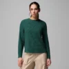 Damen-Langarmshirt Brea Falls™ Grid Crew Damen-Langarmshirt Brea Falls™ Grid Crew