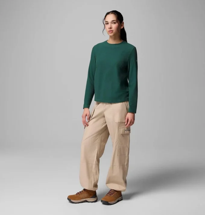 Damen-Langarmshirt Brea Falls™ Grid Crew Damen-Langarmshirt Brea Falls™ Grid Crew
