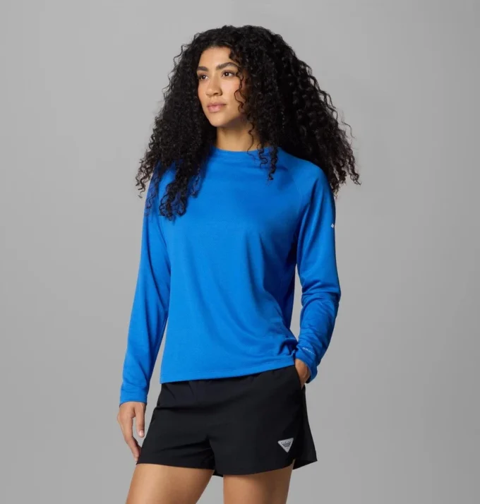 Damen-Langarmshirt PFG Solar Stream™ Damen-Langarmshirt PFG Solar Stream™