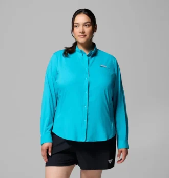 Damen-Langarmshirt PFG Tamiami™ II – Übergrößen