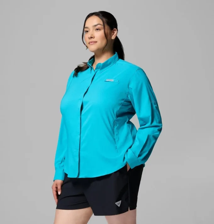 Damen-Langarmshirt PFG Tamiami™ II – Übergrößen Damen-Langarmshirt PFG Tamiami™ II – Übergrößen