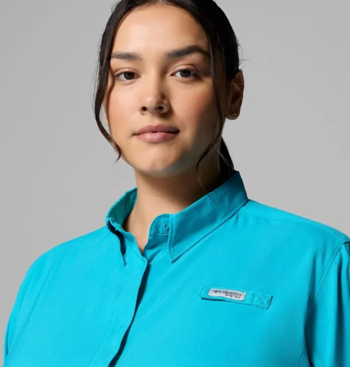 Damen-Langarmshirt PFG Tamiami™ II – Übergrößen Damen-Langarmshirt PFG Tamiami™ II – Übergrößen