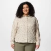 Damen-Langarmshirt Silver Ridge™ Utility Patterned – Übergrößen
