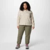 Damen-Langarmshirt Silver Ridge™ Utility Patterned – Übergrößen