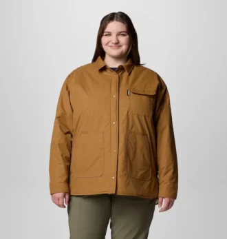 Damen Longhorn Ridge™ Wendehemdjacke – Übergröße