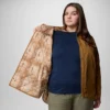 Damen Longhorn Ridge™ Wendehemdjacke – Übergröße