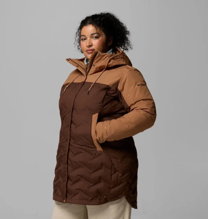 Damen Mountain Croo™ III Mid Daunenjacke – Übergrößen