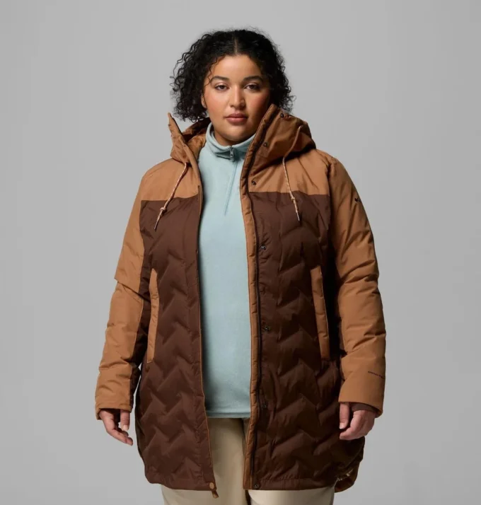 Damen Mountain Croo™ III Mid Daunenjacke – Übergrößen