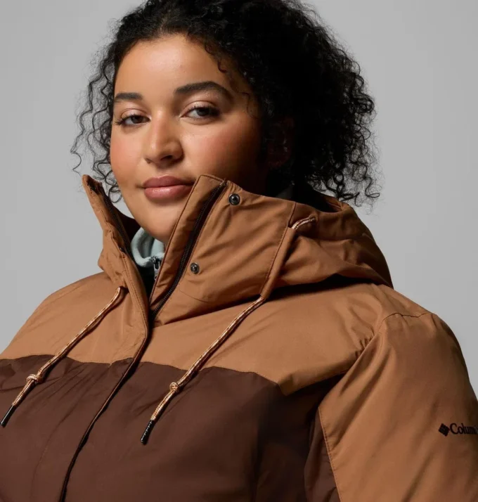 Damen Mountain Croo™ III Mid Daunenjacke – Übergrößen