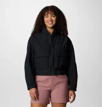 Damen Paracutie™ Cropped Cargo Windbreaker