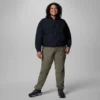 Damen Paracutie™ Cropped Cargo Windbreaker – Übergröße