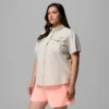 Damen PFG Bahama™ Kurzarmhemd – Übergröße