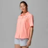 Damen PFG Castback™ Gewebtes Kurzarmhemd
