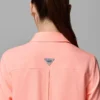 Damen PFG Castback™ Gewebtes Kurzarmhemd